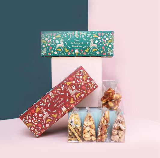 Christmas Nuts & Brittles Treat Box