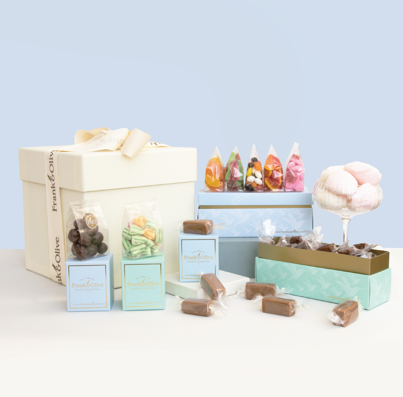 Summertime Sweetness Mint and Blue Deluxe Box