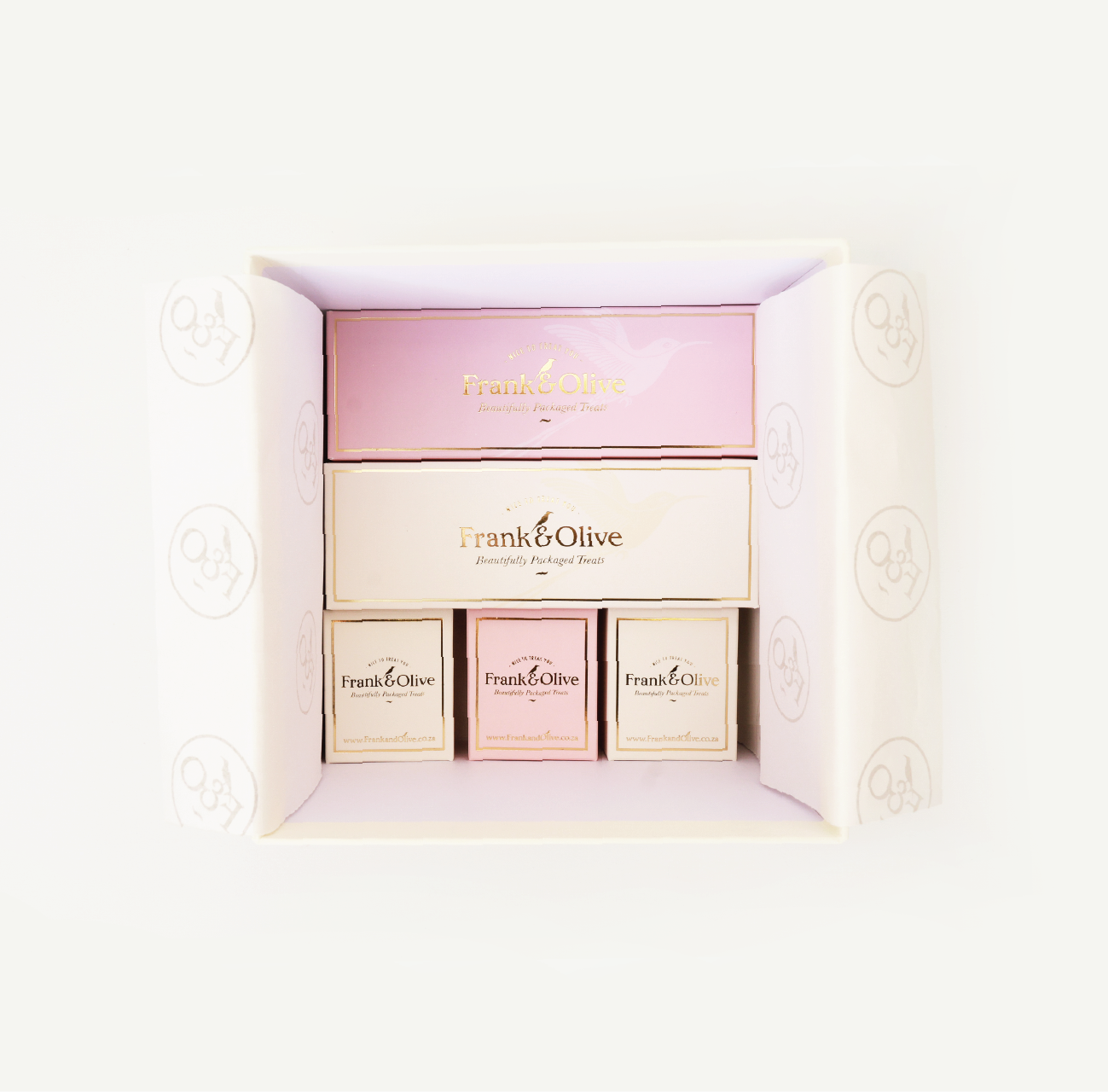 Summertime Sweetness Pink and Cream Deluxe Box