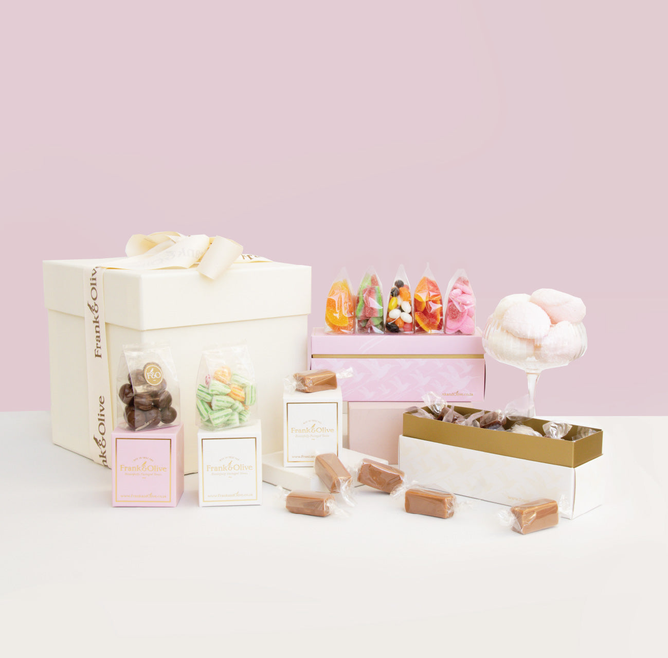 Summertime Sweetness Pink and Cream Deluxe Box